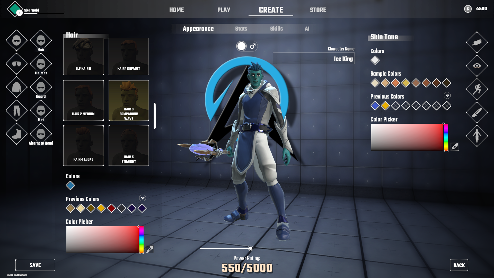 Create Characters